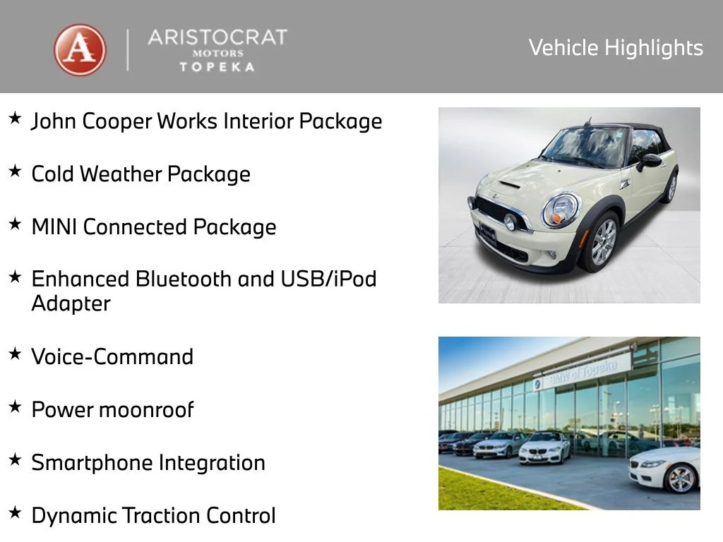 Used 2015 White MINI Base image 2