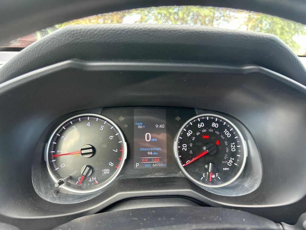 Used 2021 Super White Toyota LE image 21