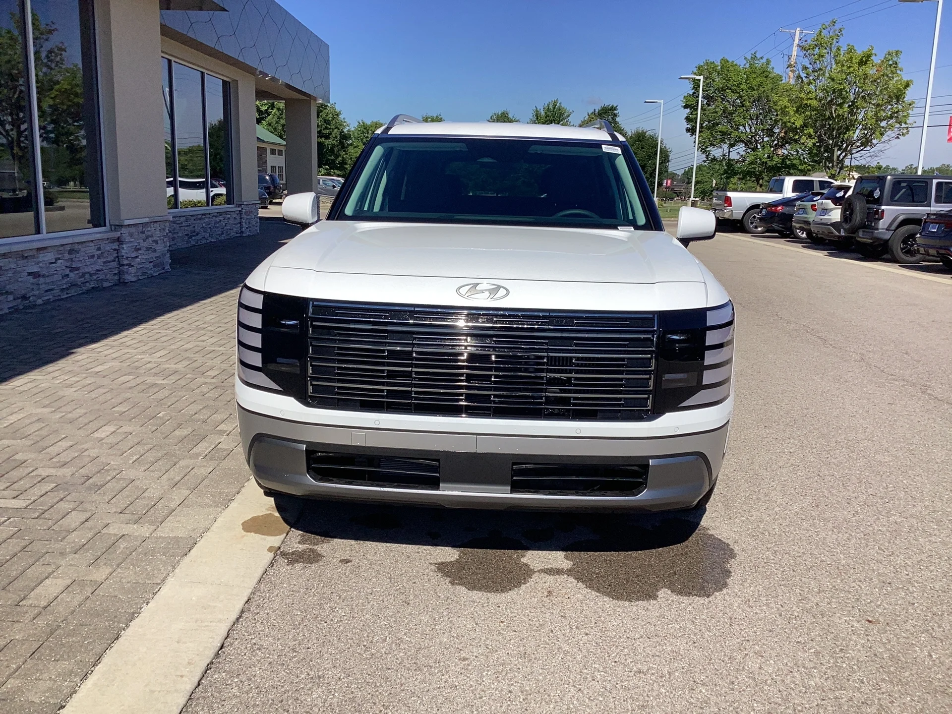 New 2026 Creamy White Pearl Hyundai SEL 7P image 13