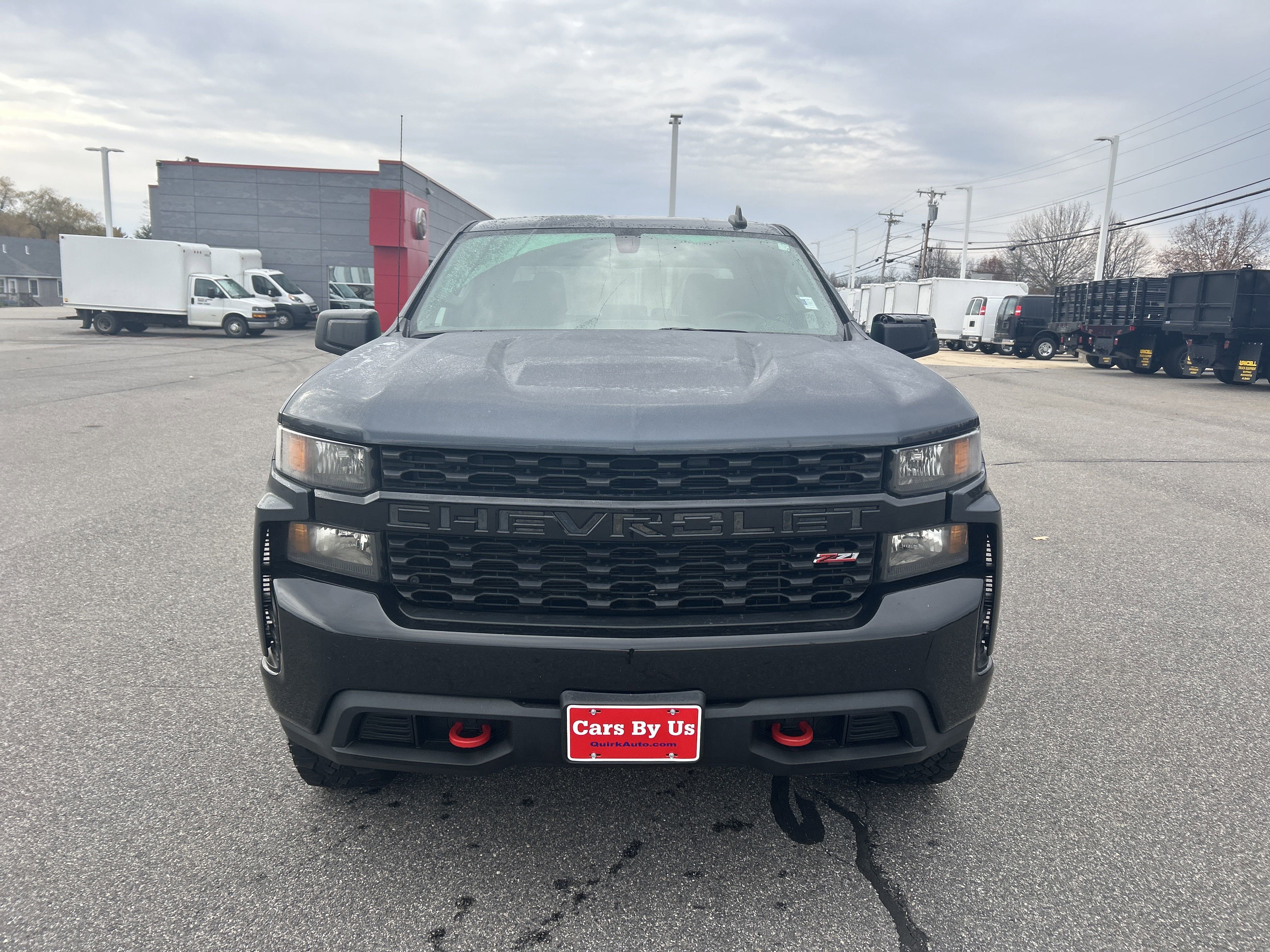 Used 2021 Shadow Gray Metallic Chevrolet Custom Trail Boss image 3