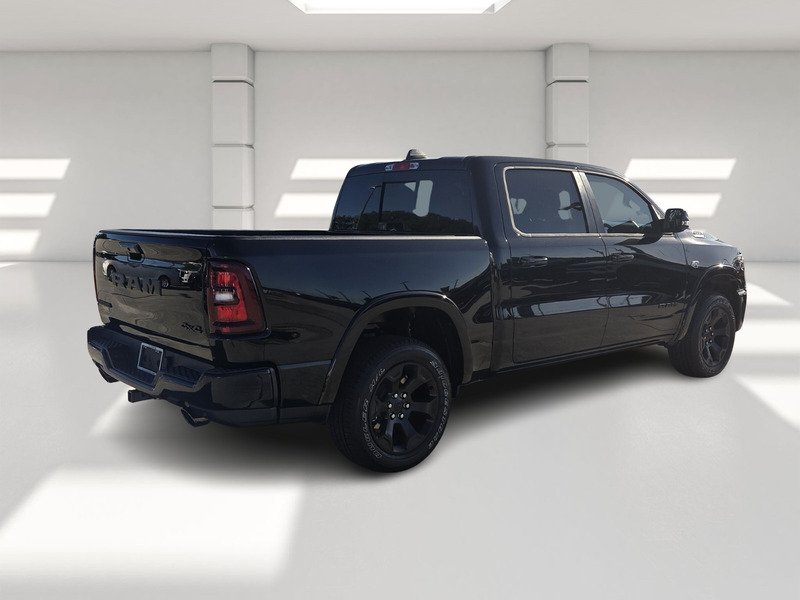 New 2026 Diamond Black Crystal Pearlcoat RAM BIG HORN 4X4 CREW CAB 5