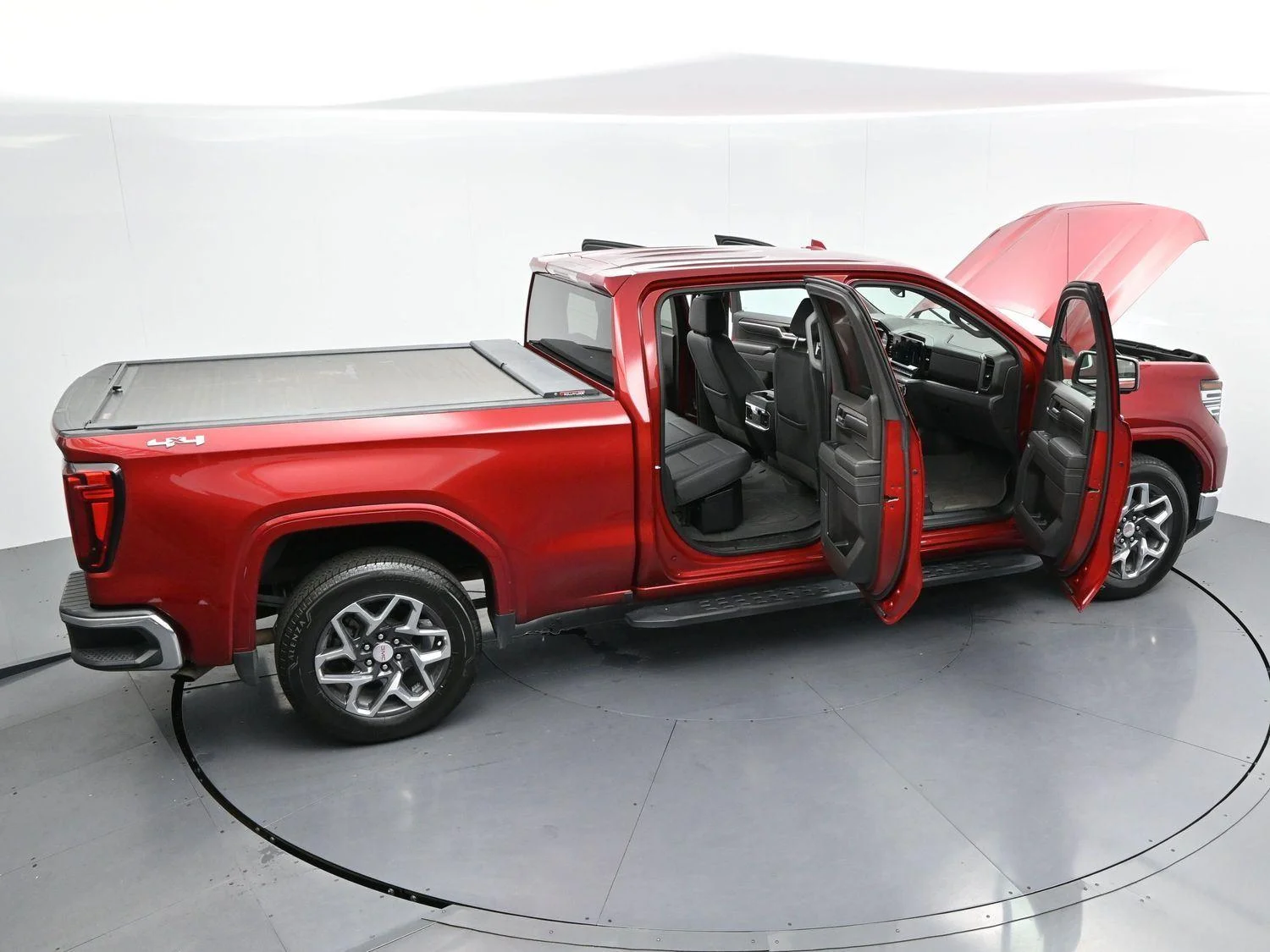 Used 2023 Volcanic Red Tintcoat GMC SLT image 43