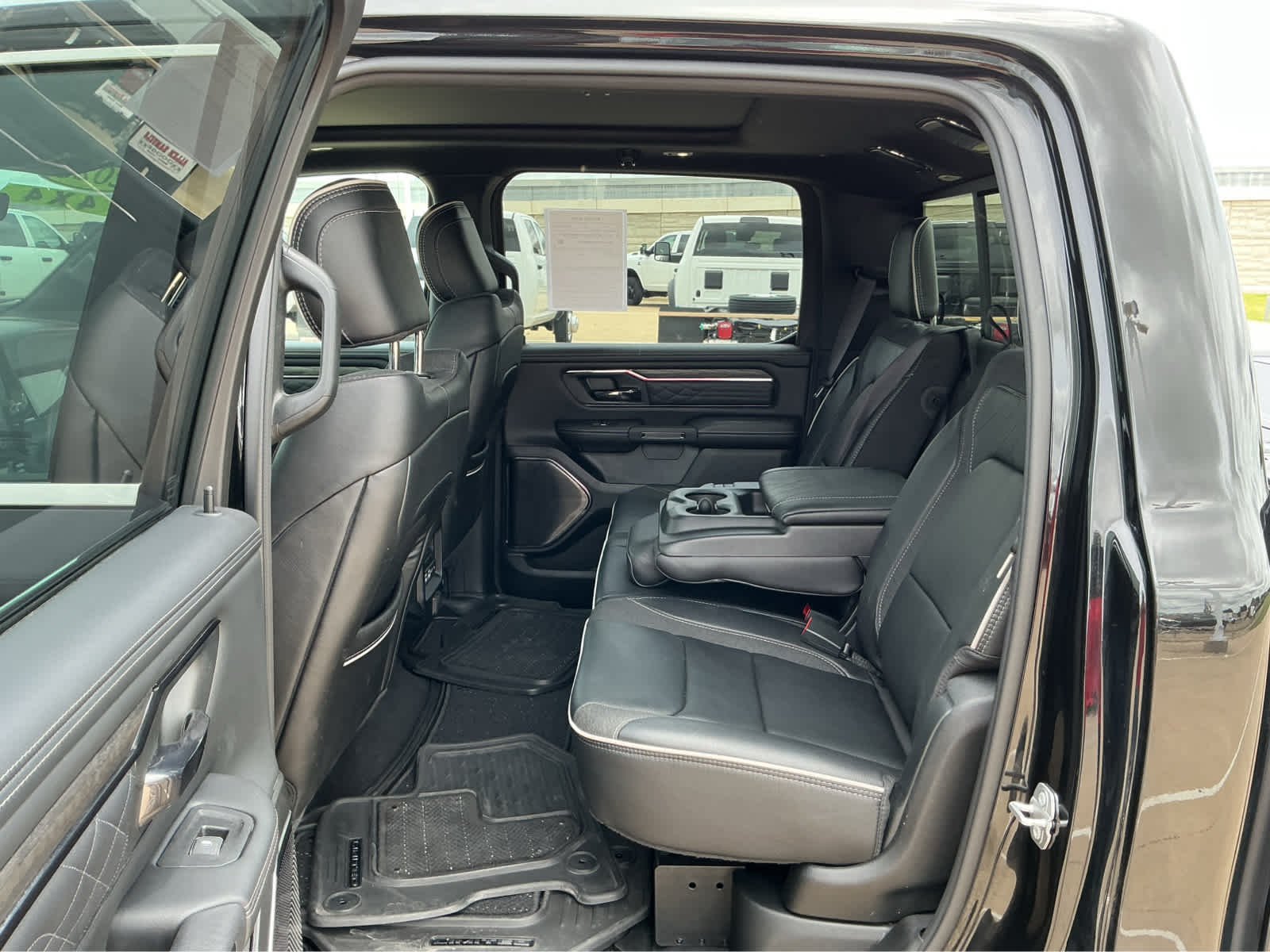 Used 2025 Diamond Black Crystal Pearlcoat Ram Limited image 20