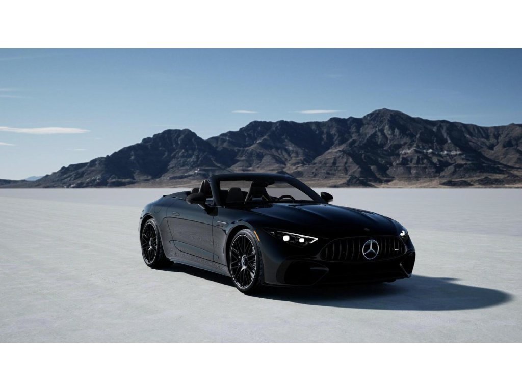 New 2027 Obsidian Black Metallic Mercedes-Benz AMG® SL 63 Roadster image 9