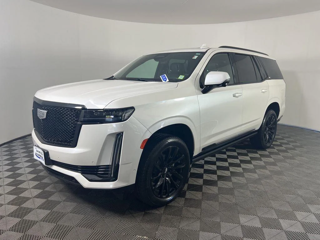 Used 2021 Crystal White Cadillac Sport image 37