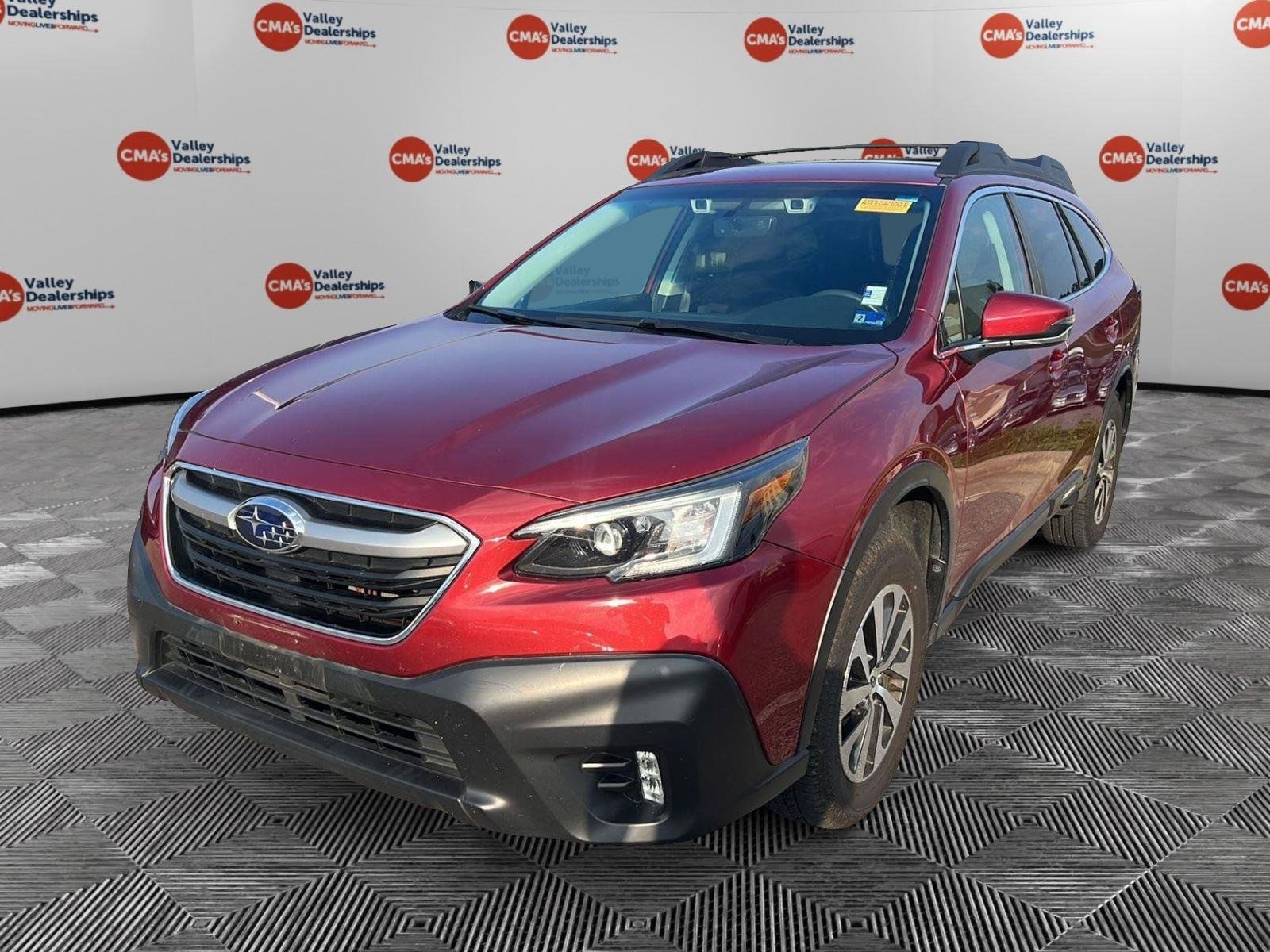 Used 2020 Crimson Red Pearl Subaru Premium image 1