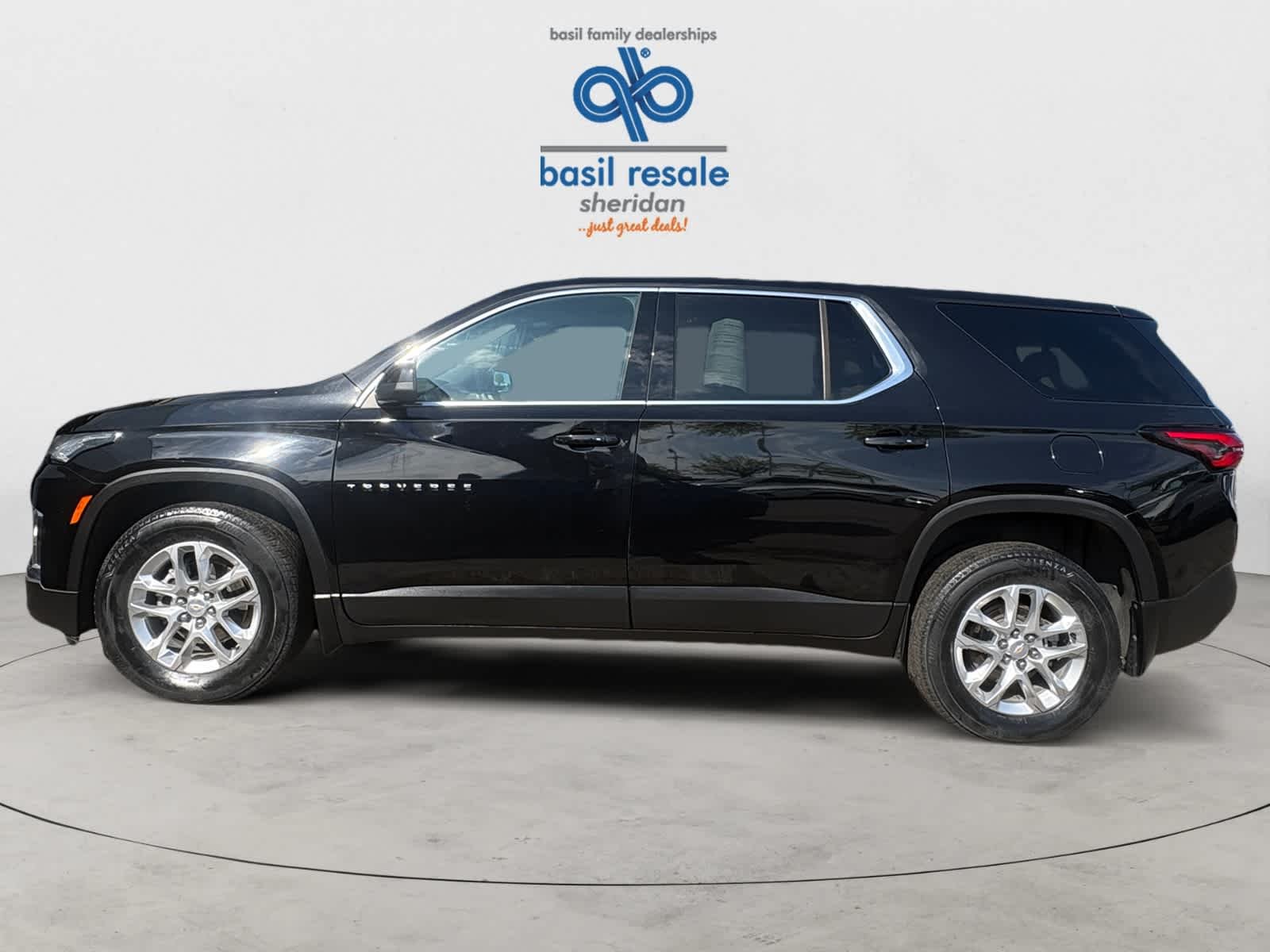 Used 2023 Mosaic Black Metallic Chevrolet LS image 3