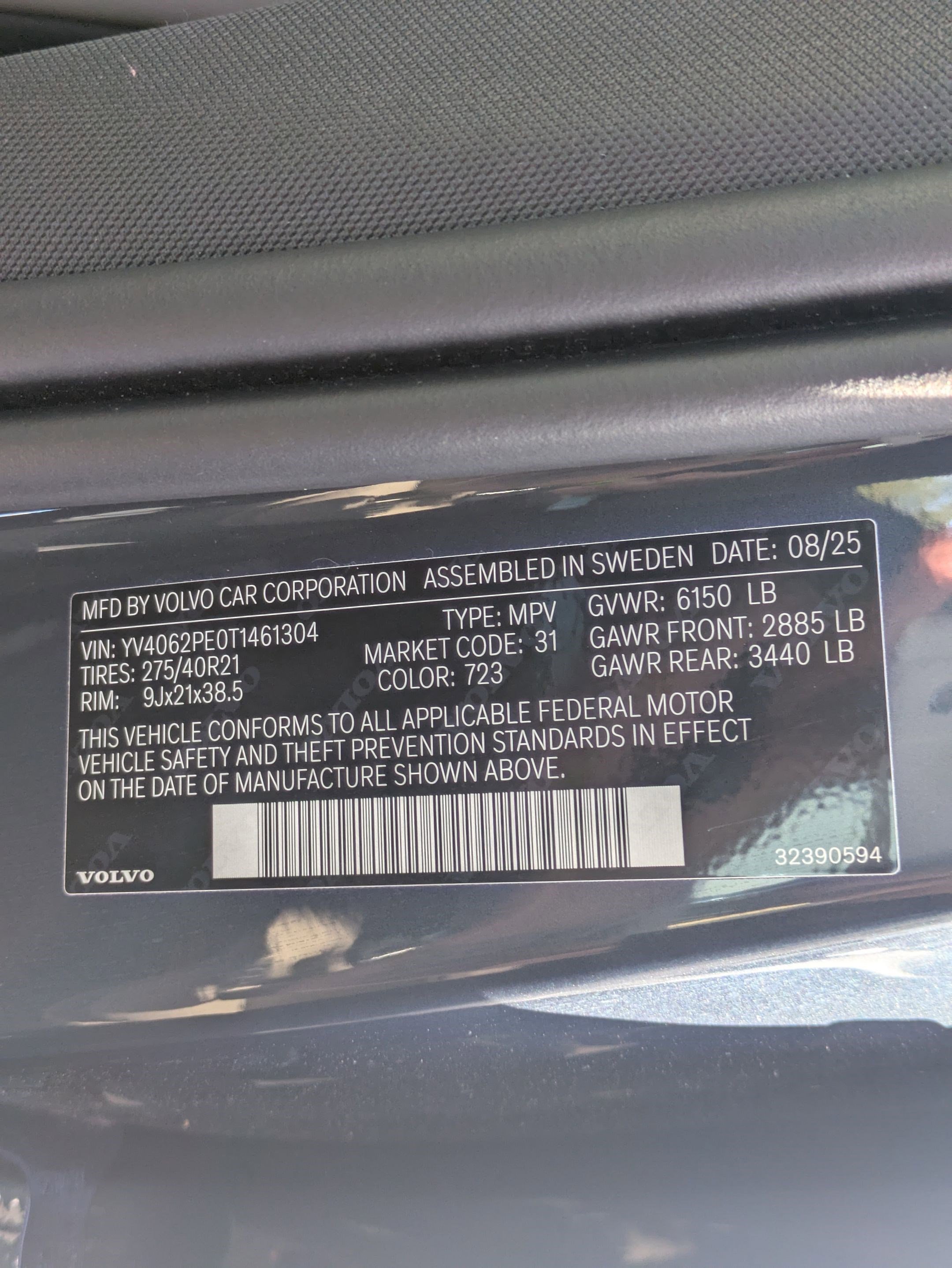New 2026 Denim Blue Volvo Plus image 17