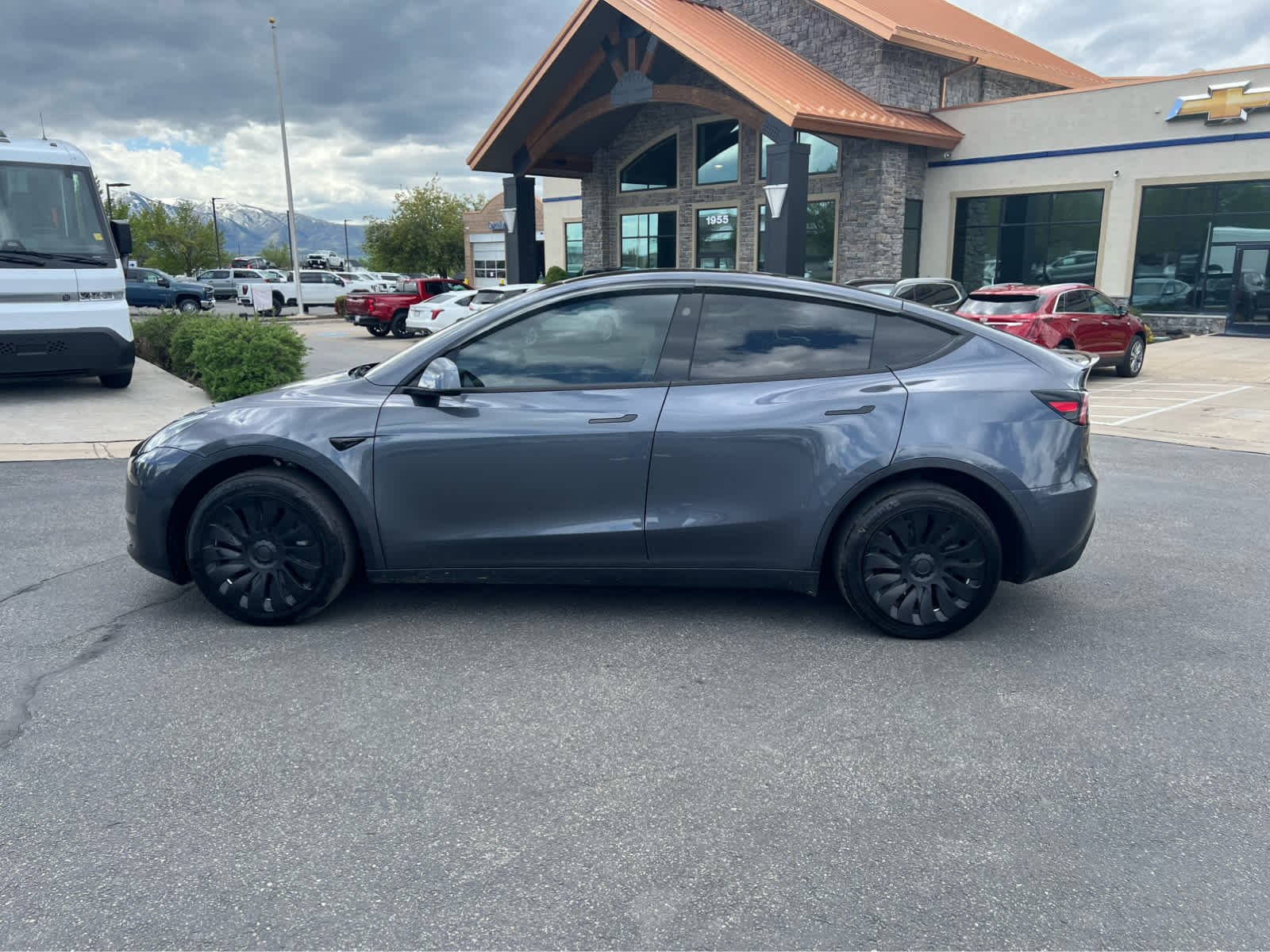Used 2023 Tesla Model Y Long Range with VIN 7SAYGDEE1PF937870 for sale in Logan, UT