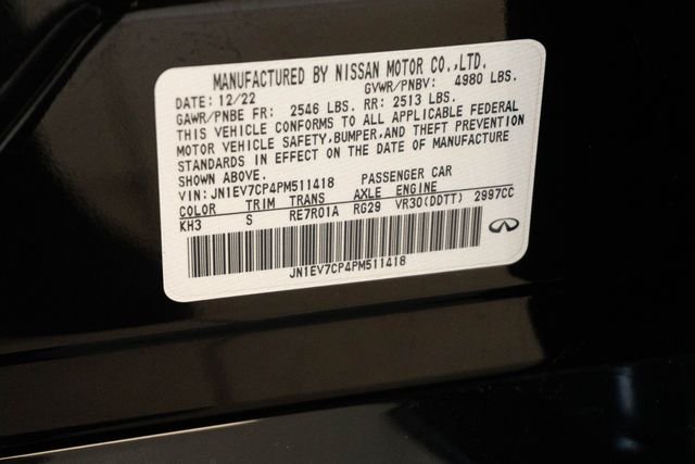 Used 2023 Black INFINITI SENSORY image 36
