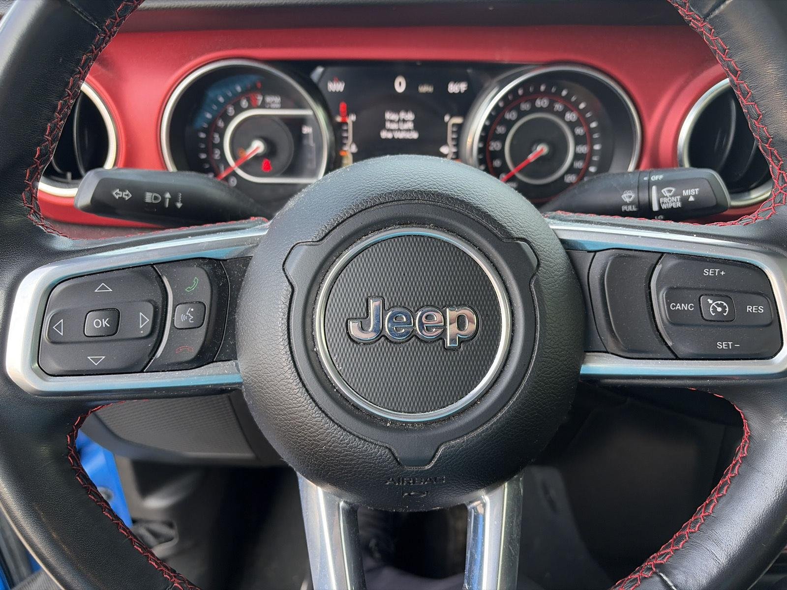 Used 2022 Hydro Blue Pearlcoat Jeep Rubicon image 16