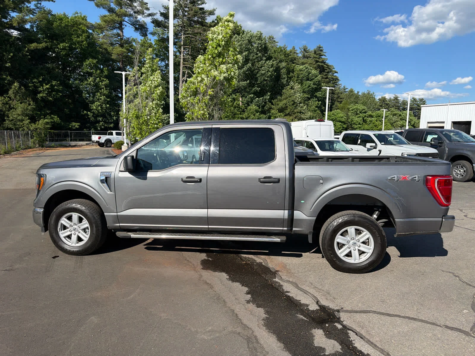 Used 2023 Carbonized Gray Metallic Ford XLT image 15