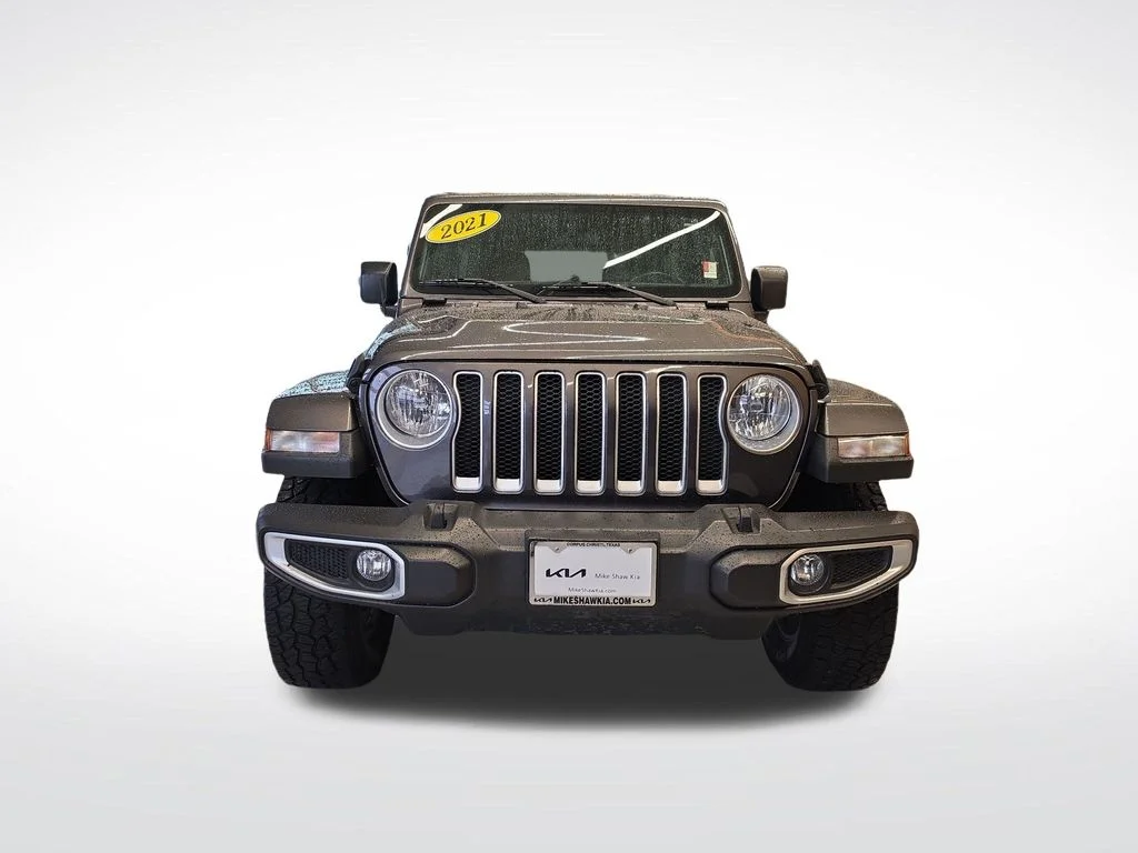 Used 2021 Gray Jeep Unlimited Sahara image 12