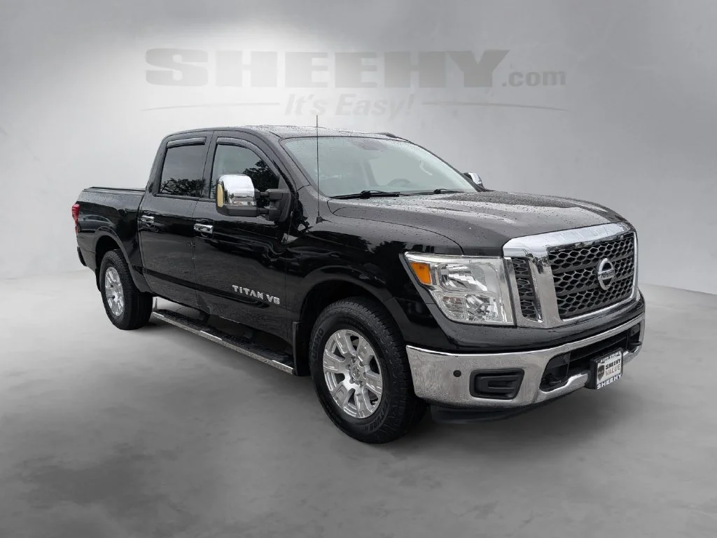Used 2018 Black Nissan SV image 2