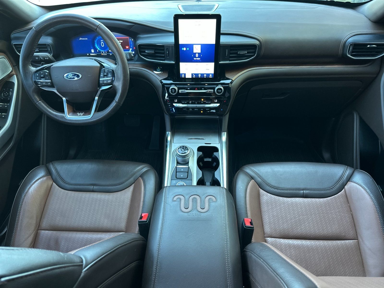 Used 2021 Silver Metallic Ford King Ranch image 12