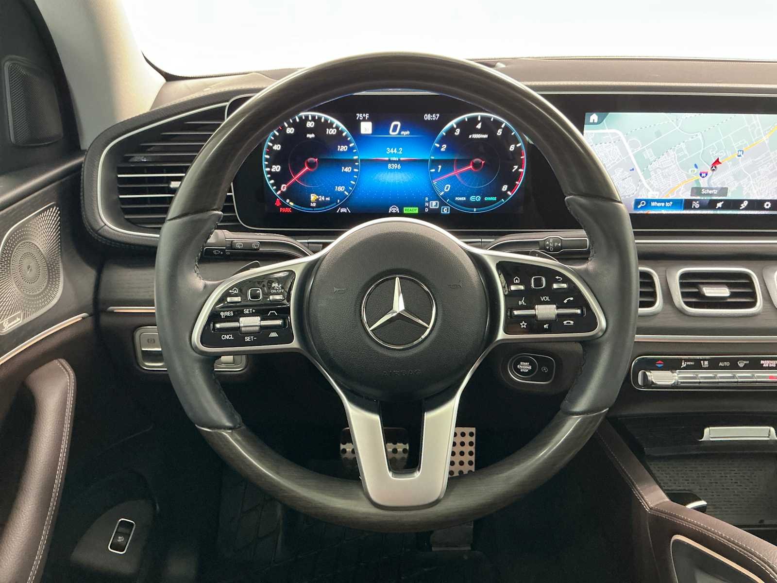 Certified Used 2023 Obsidian Black Metallic Mercedes-Benz GLS 580 image 21