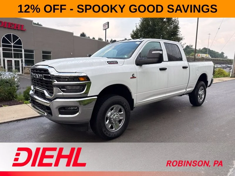 New 2026 Bright White Clear-Coat Exterior Paint RAM Tradesman image 3