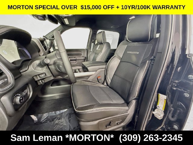 New 2026 Diamond Black Crystal Pearl-Coat Exterior Paint Ram Laramie image 22