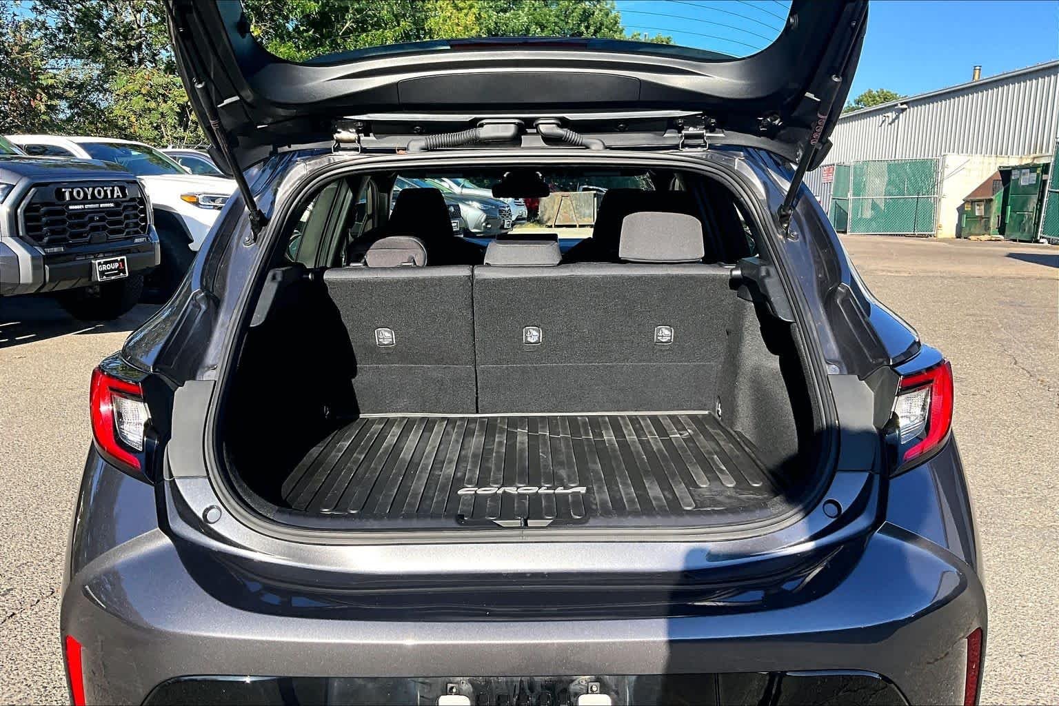 Used 2025 Magnetic Gray Metallic Toyota SE image 30