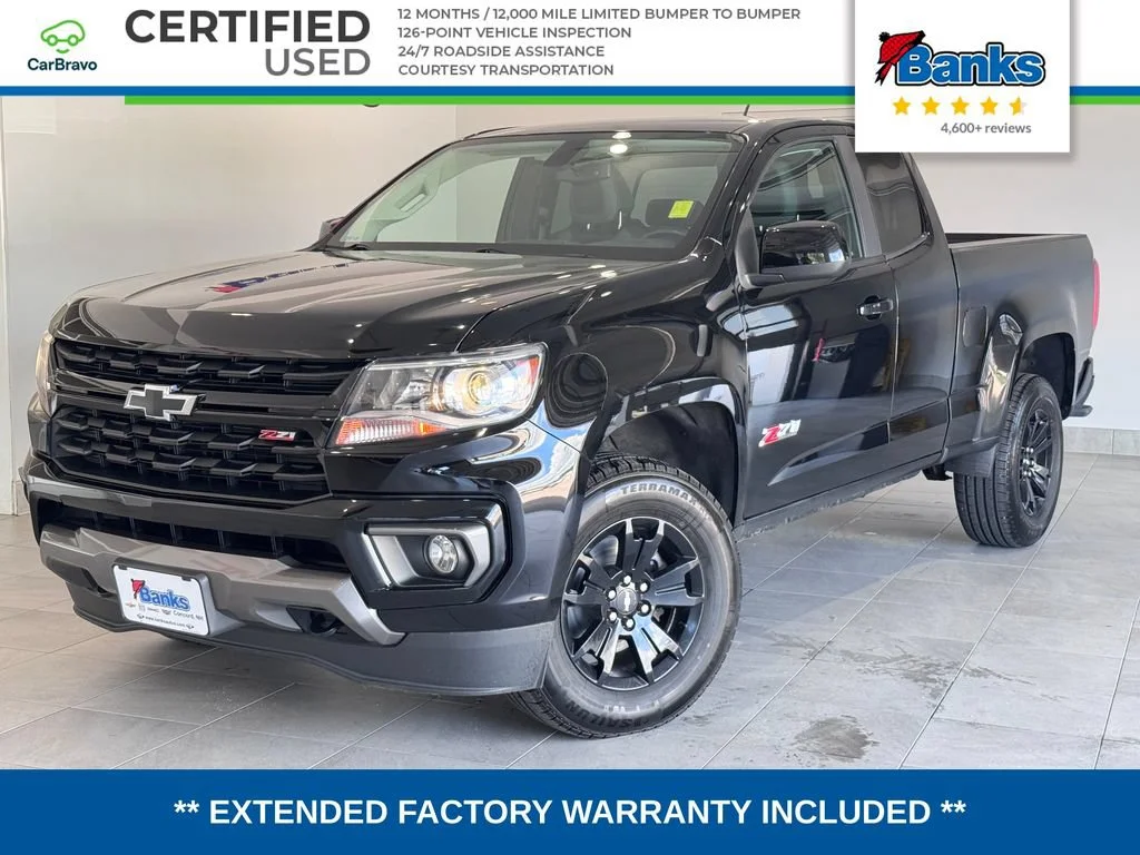 Certified Used 2021 BLACK Chevrolet 4WD Z71 image 1