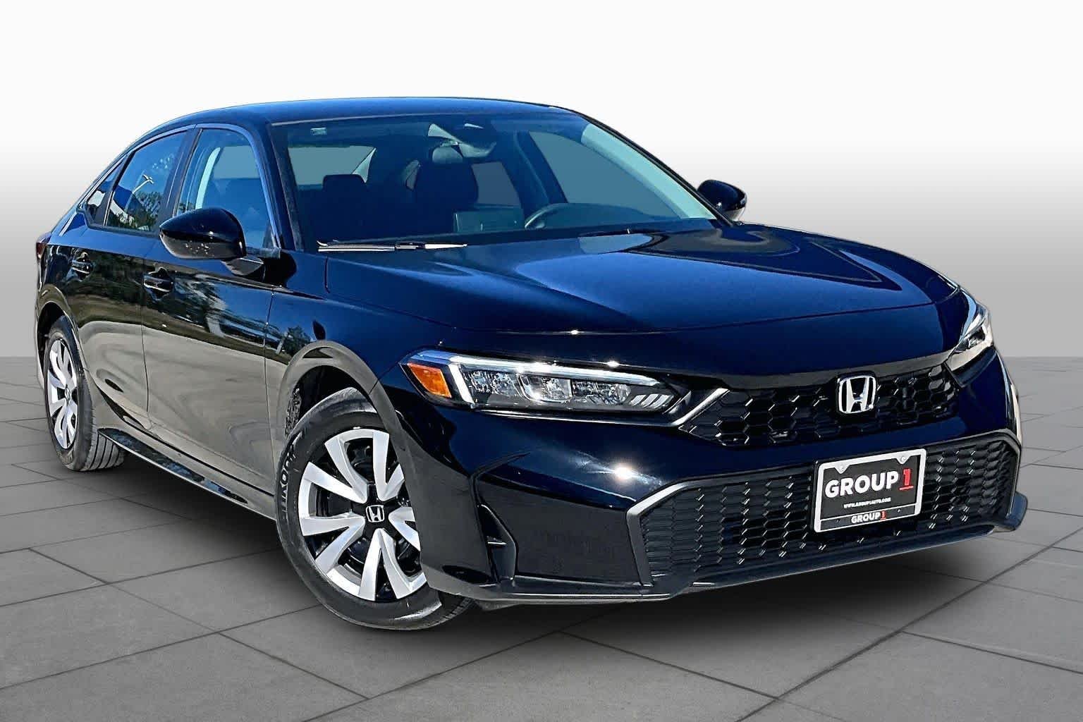 Certified Used 2026 Crystal Black Pearl Honda LX image 3
