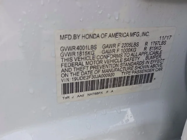 Used 2018  Acura 2.4L image 7