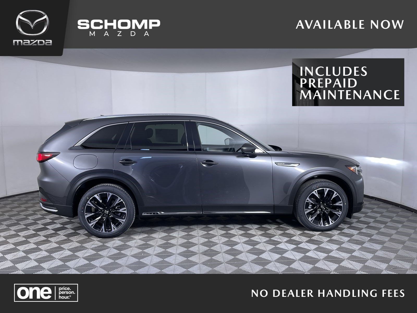 New 2026 Machine Gray Metallic Mazda Premium Plus image 1