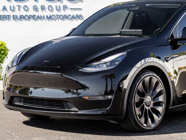 Used 2023 Tesla Model Y Performance with VIN 7SAYGDEF4PF924183 for sale in Rancho Mirage, CA
