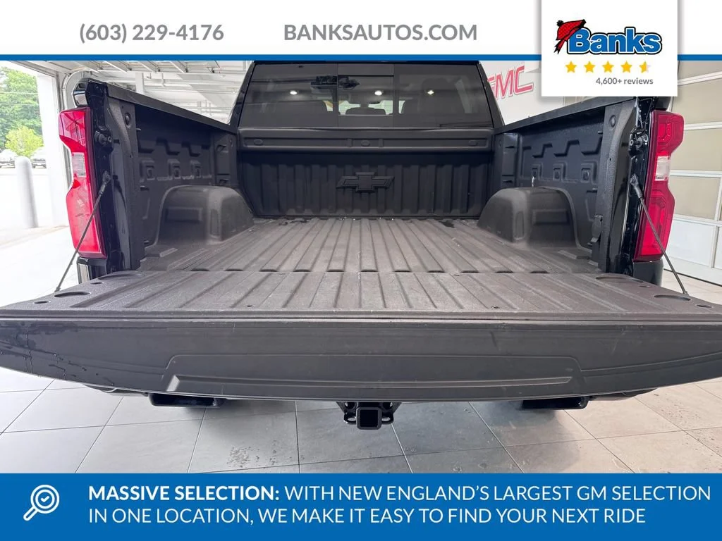 Certified Used 2021 BLACK Chevrolet LT Trail Boss image 8