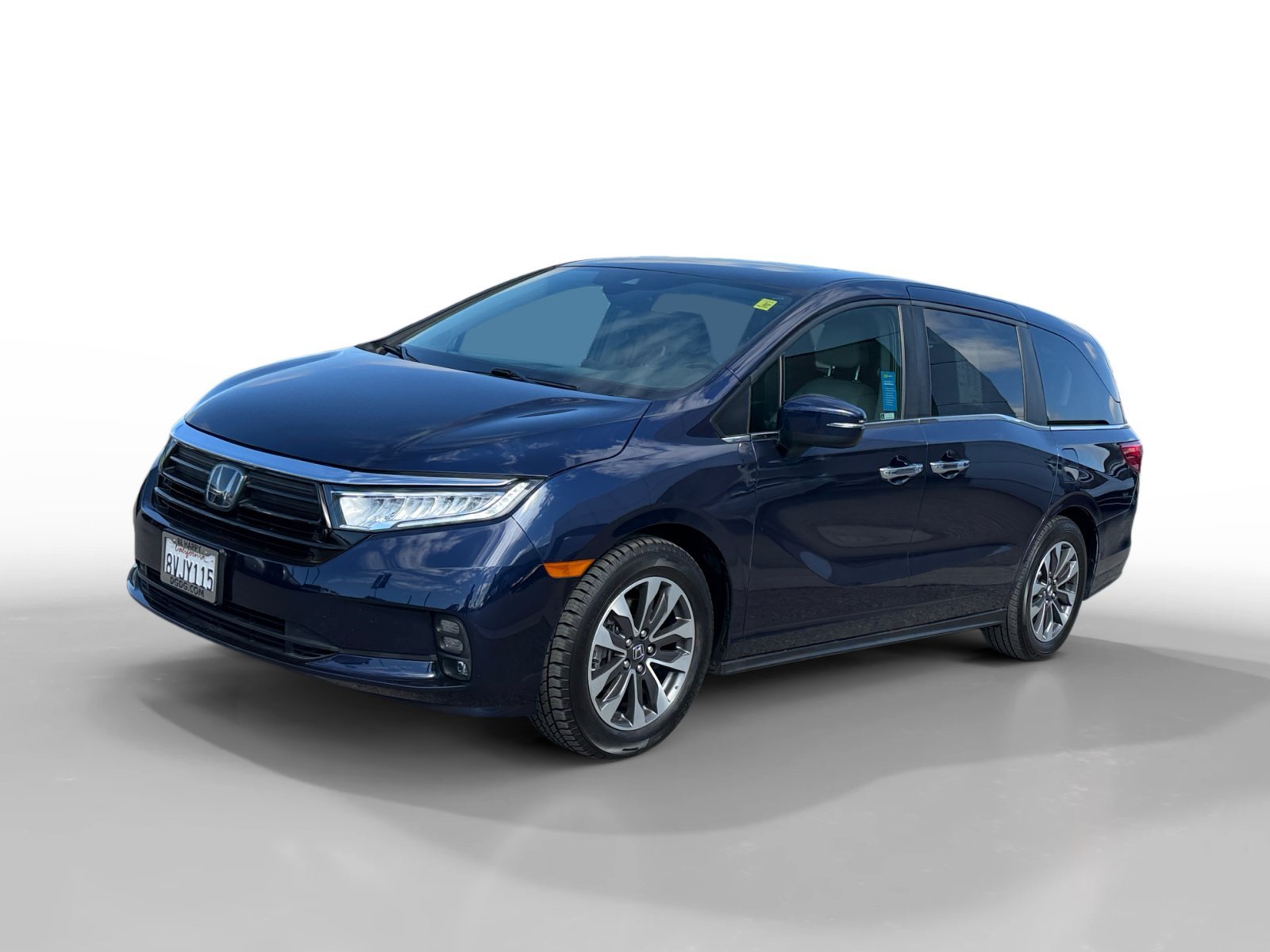 Used 2021 Obsidian Blue Pearl Honda EX-L image 1