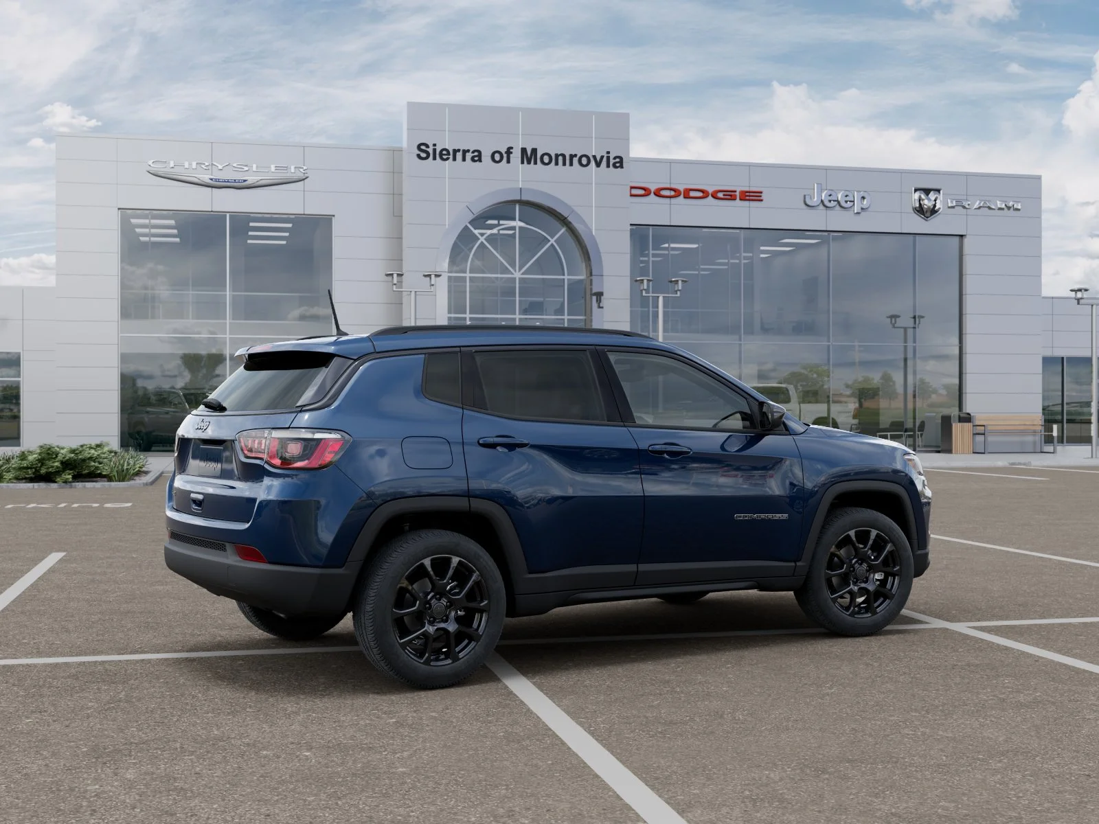 New 2026 Fathom Blue Pearl-Coat Exterior Paint Jeep Latitude image 30