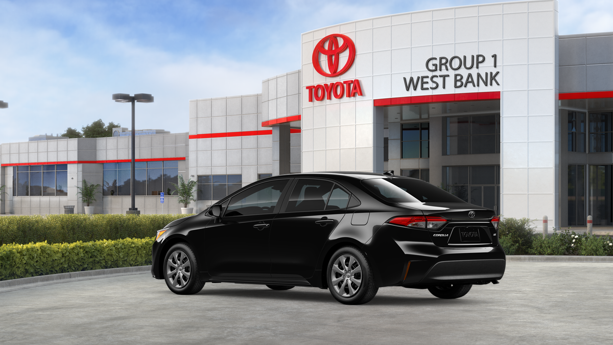 New 2026 Midnight Black Metallic Toyota LE image 6