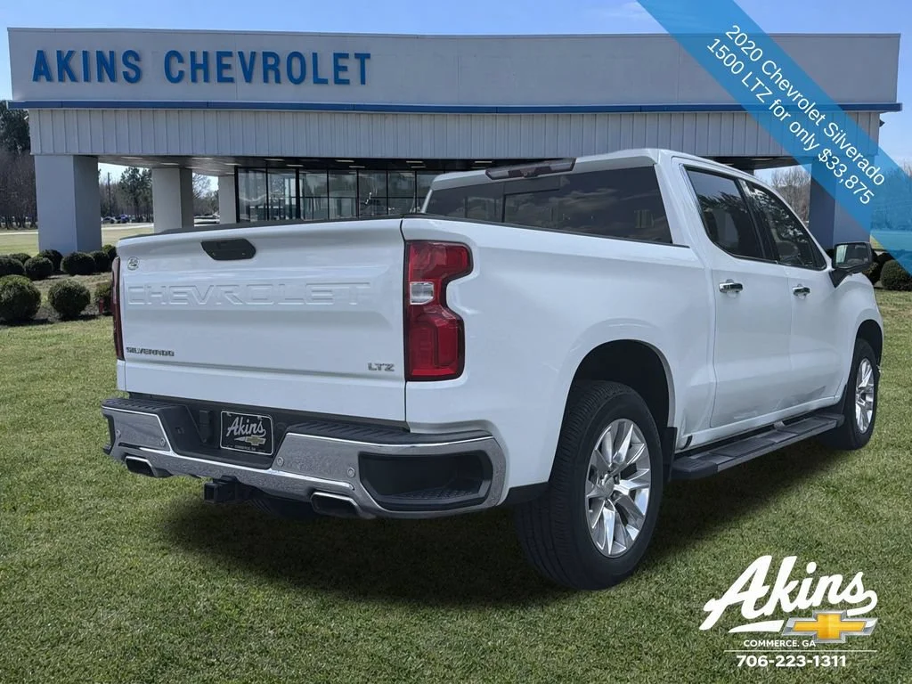 Certified Used 2020 SUMMIT WHITE Chevrolet LTZ image 6