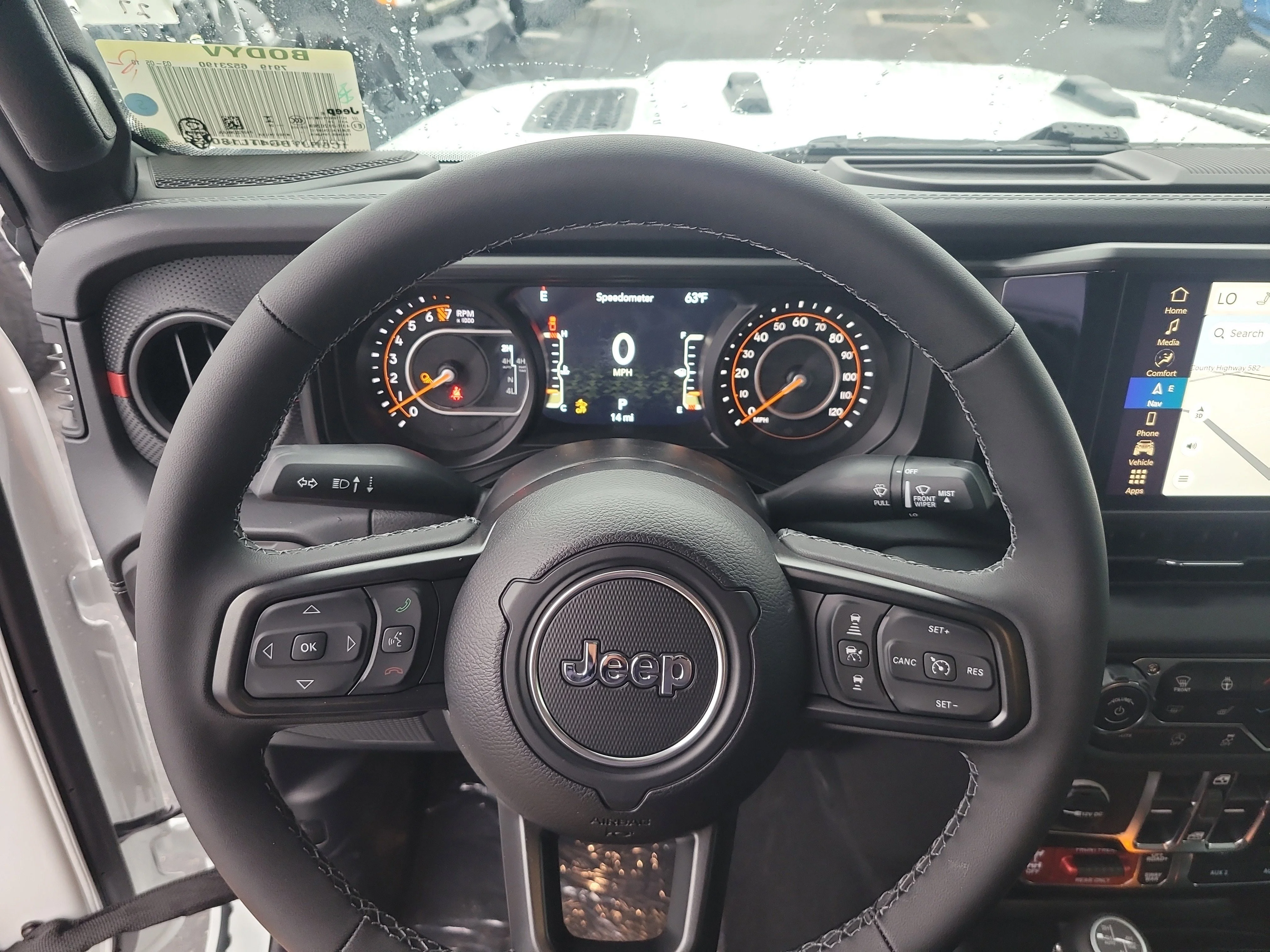 New 2026 Bright White Clearcoat Jeep Rubicon X image 19