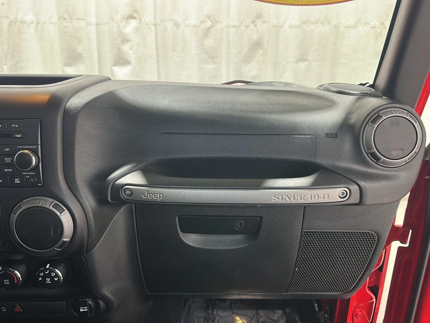 Used 2017 Firecracker Red Clearcoat Jeep Willys Wheeler image 20