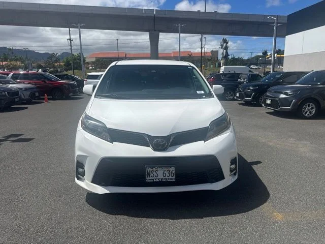 Used 2020 White Toyota SE image 8