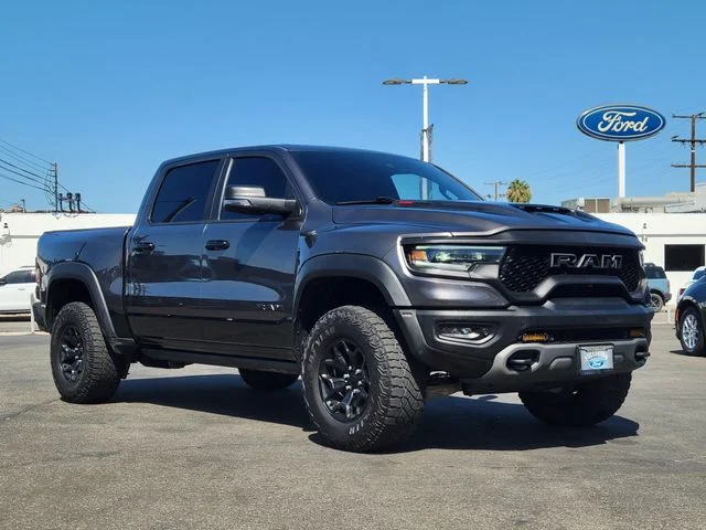 Certified Used 2023 Granite Crystal Clearcoat Metallic Ram TRX image 47