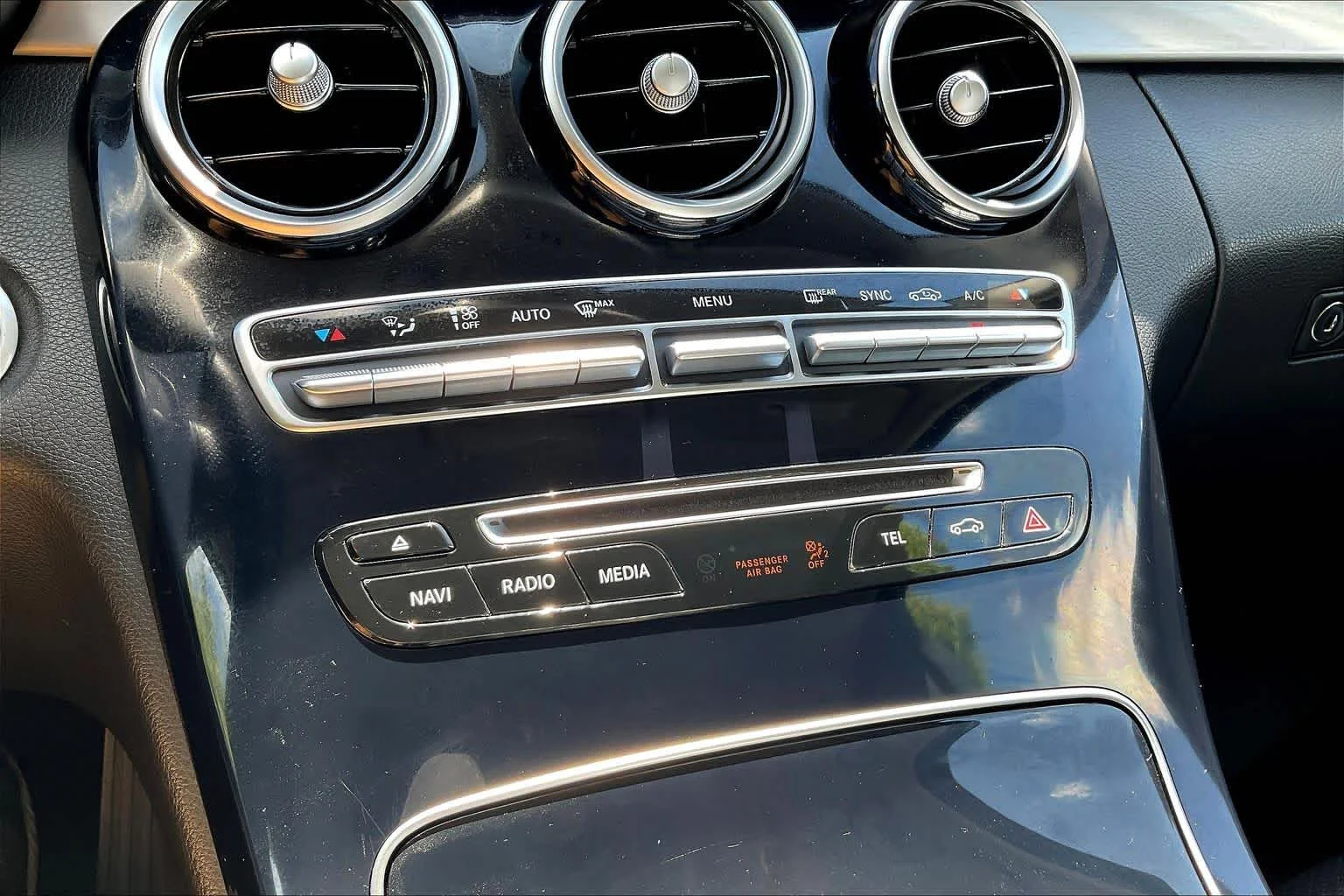 Used 2015 Obsidian Black Metallic Mercedes-Benz C 300 image 62