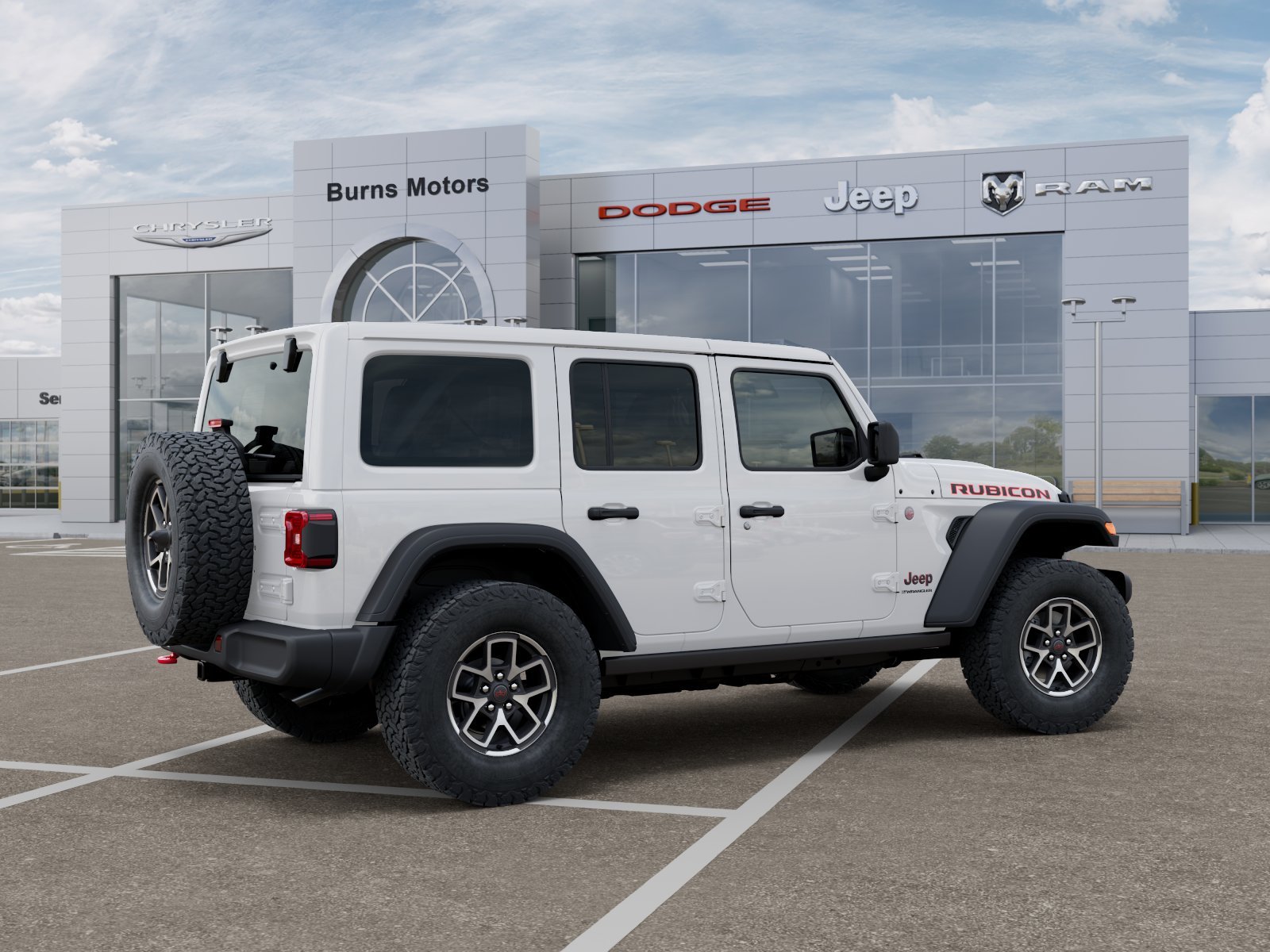 New 2026 Bright White Clearcoat Jeep Rubicon 4-Door image 30