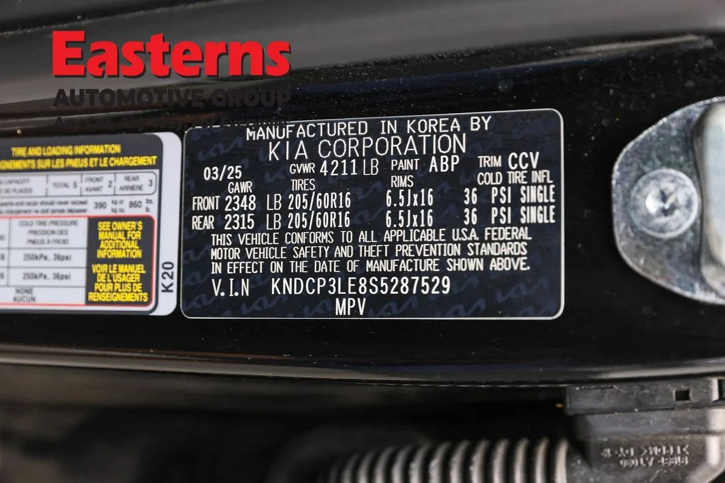 Used 2025 Black Kia LX image 33