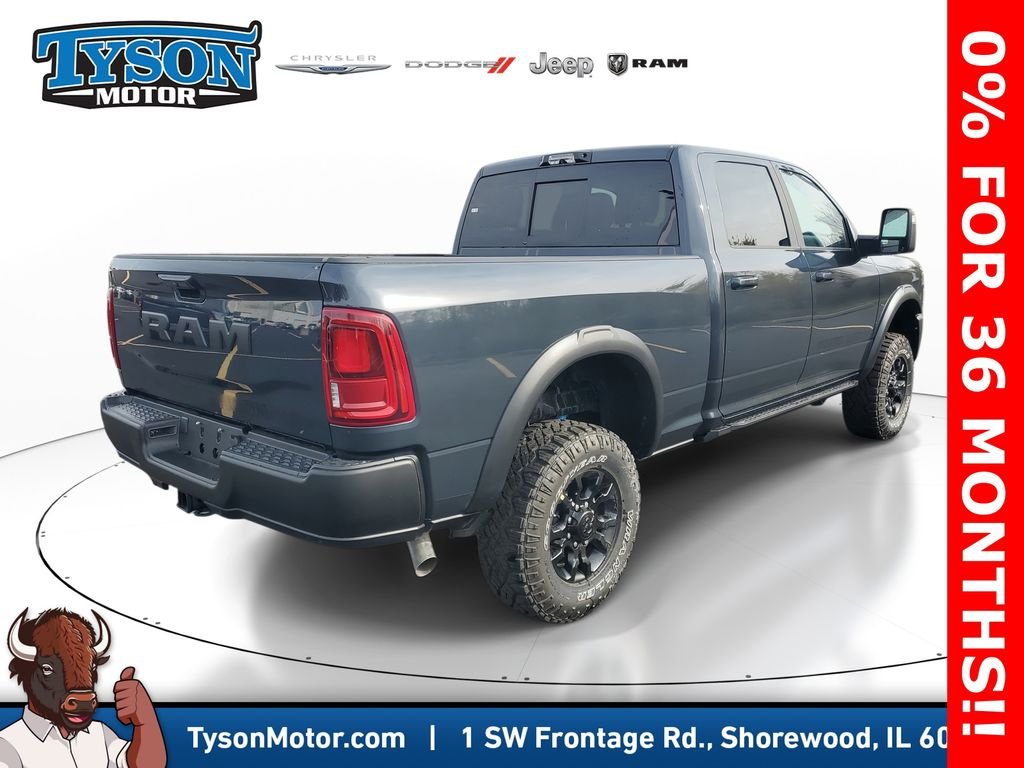 New 2026 Forged Blue Metallic Exterior Paint RAM Power Wagon image 4