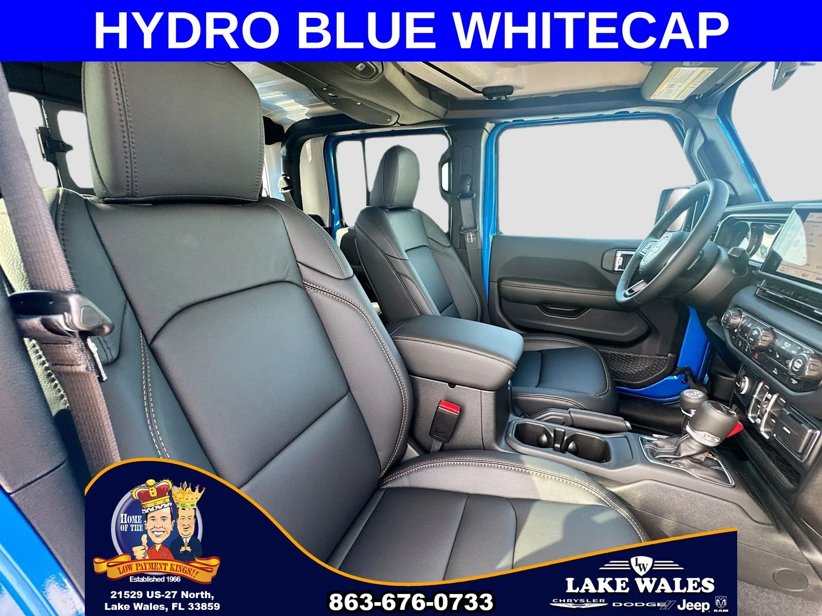 New 2026 Hydro Blue Pearl-Coat Exterior Paint Jeep  image 26