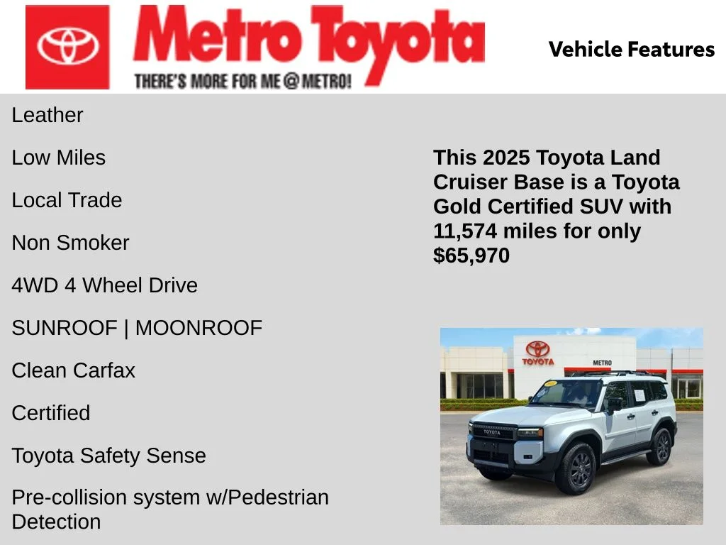 Certified Used 2025 Beige Toyota Base image 6
