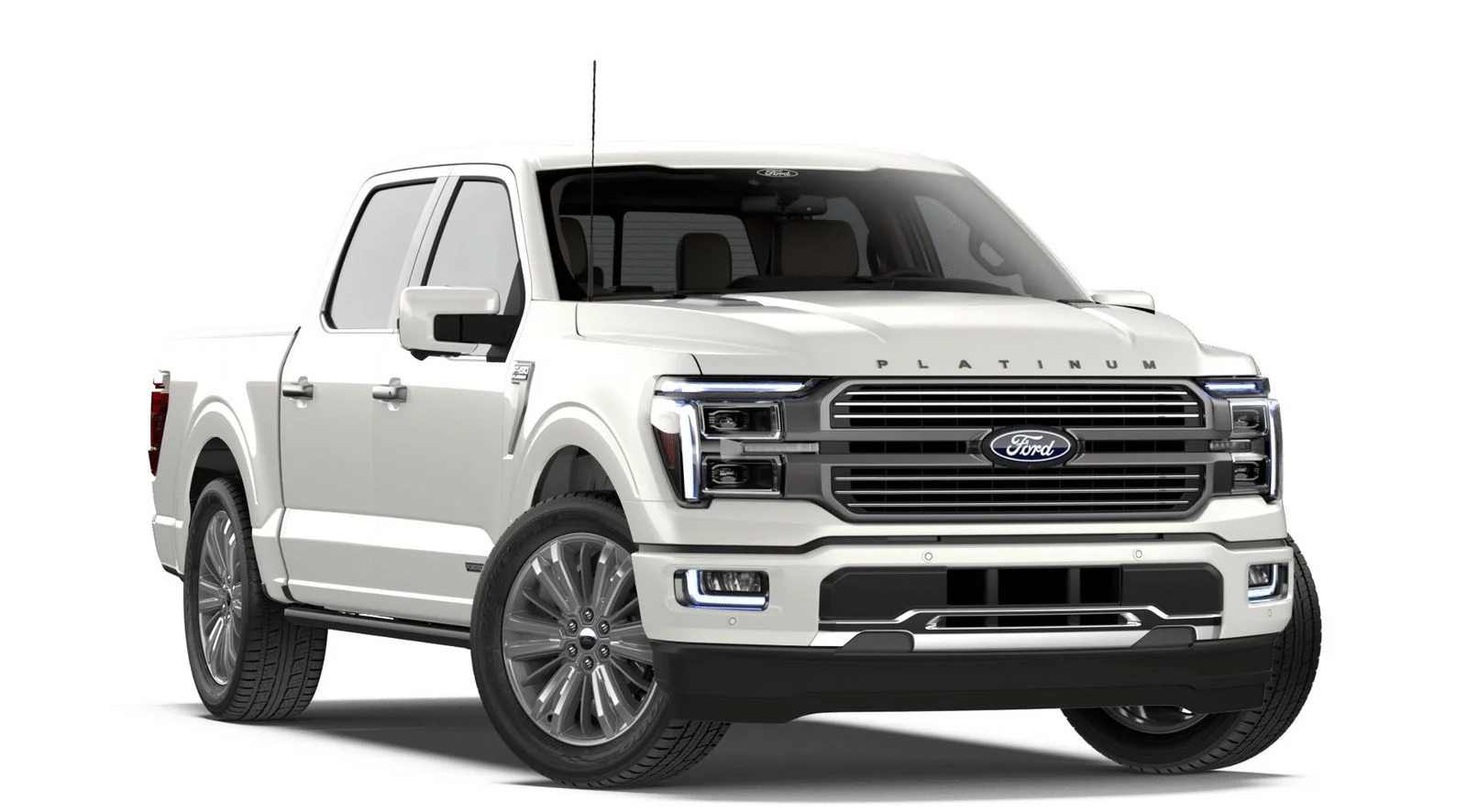 New 2026 White Ford Platinum image 4