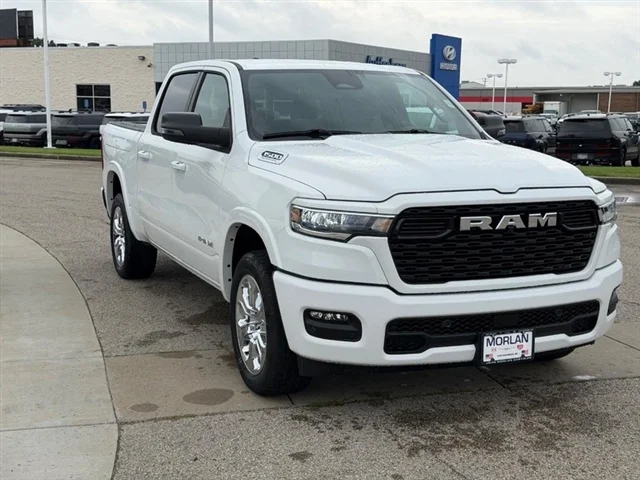 New 2026 Bright White Clear-Coat Exterior Paint RAM Big Horn image 3