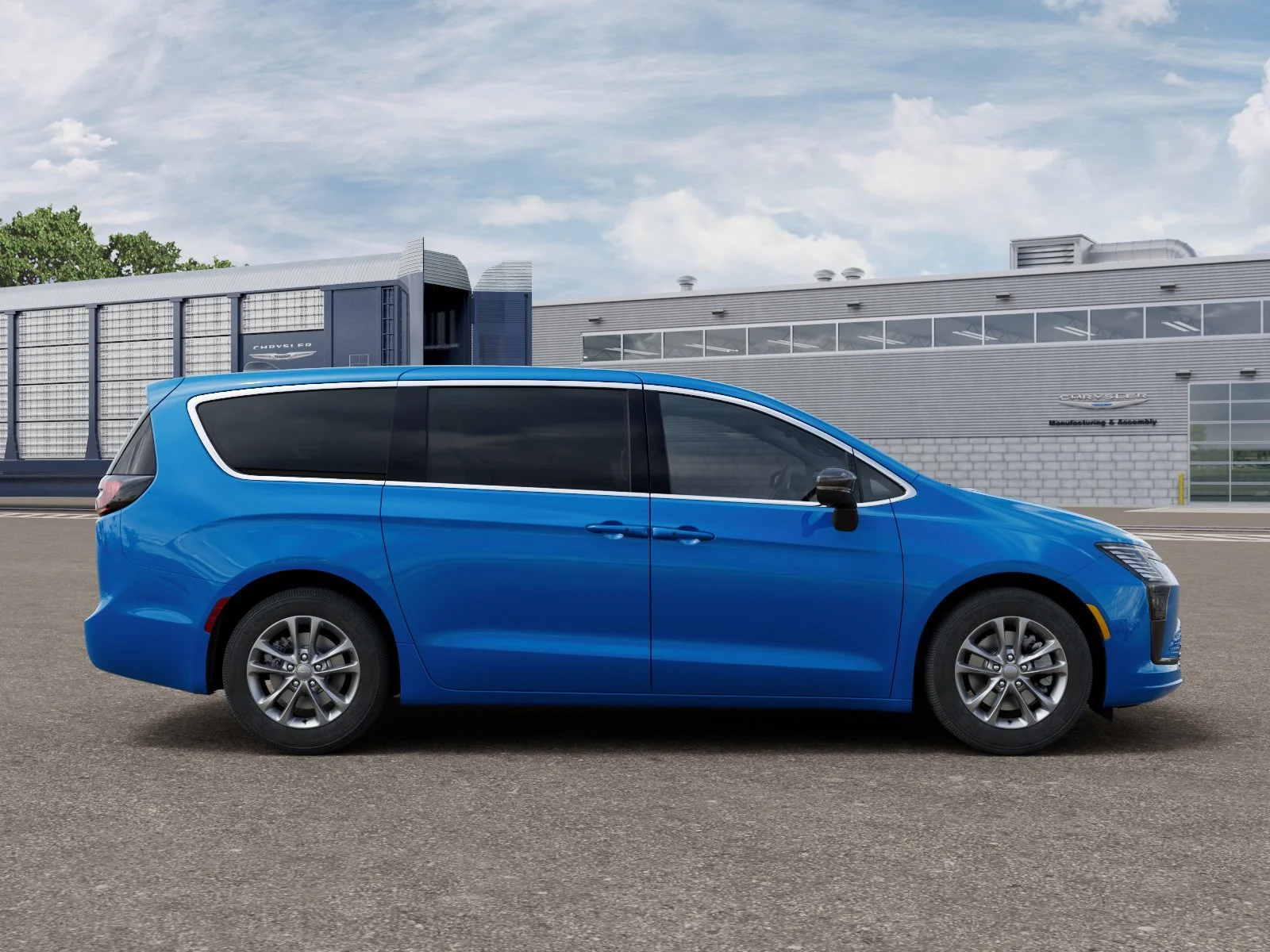New 2027 Hydro Blue Pearl-Coat Exterior Paint Chrysler Select image 12