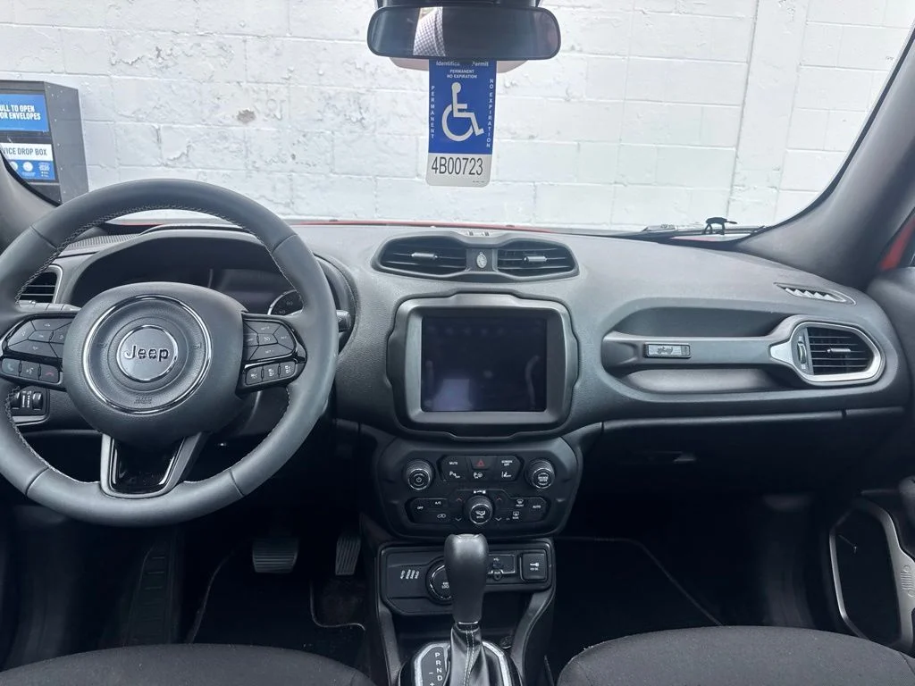 Used 2021 Orange Jeep Latitude image 5