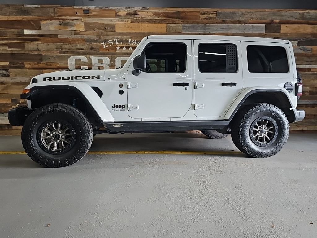 Used 2021 Bright White Clearcoat Jeep Unlimited Rubicon 392 image 17