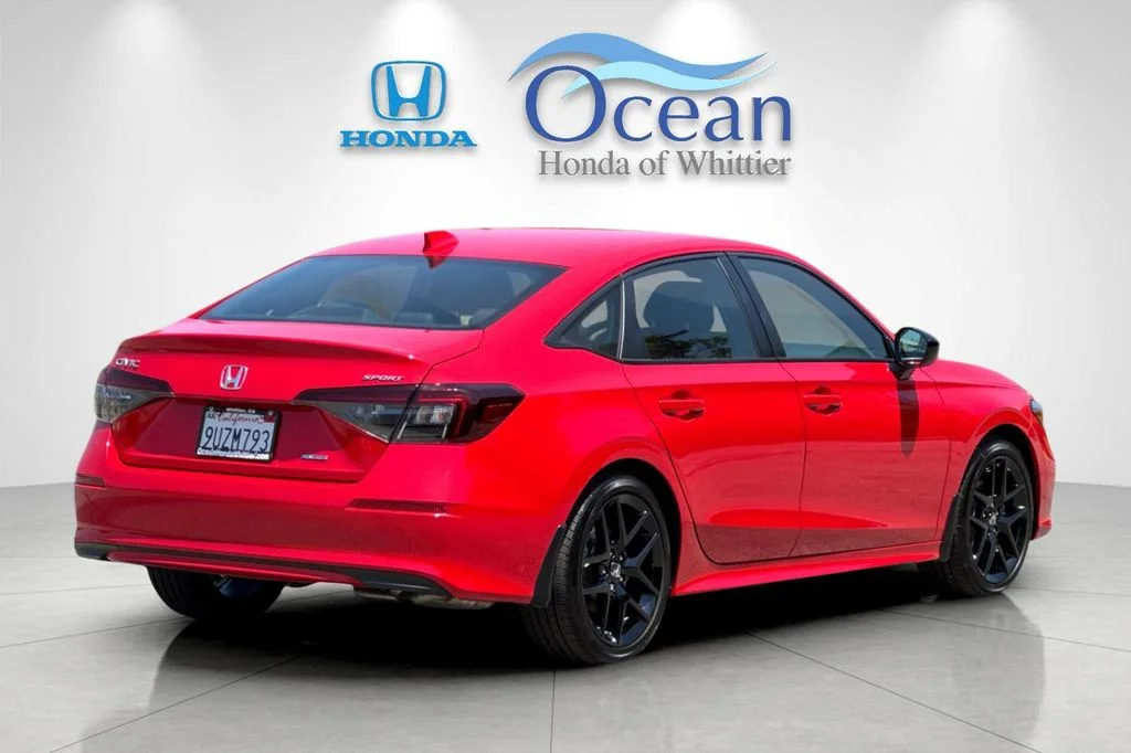 Certified Used 2025 Rallye Red Honda Sport image 4
