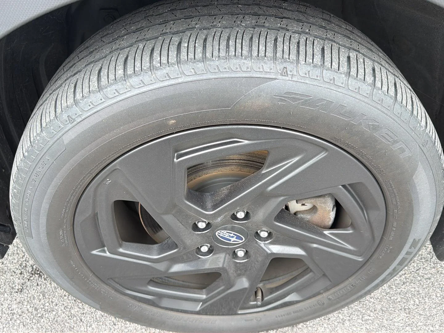 Used 2024 Magnetite Gray Metallic Subaru Sport image 8